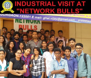industrial visit at network bulls           